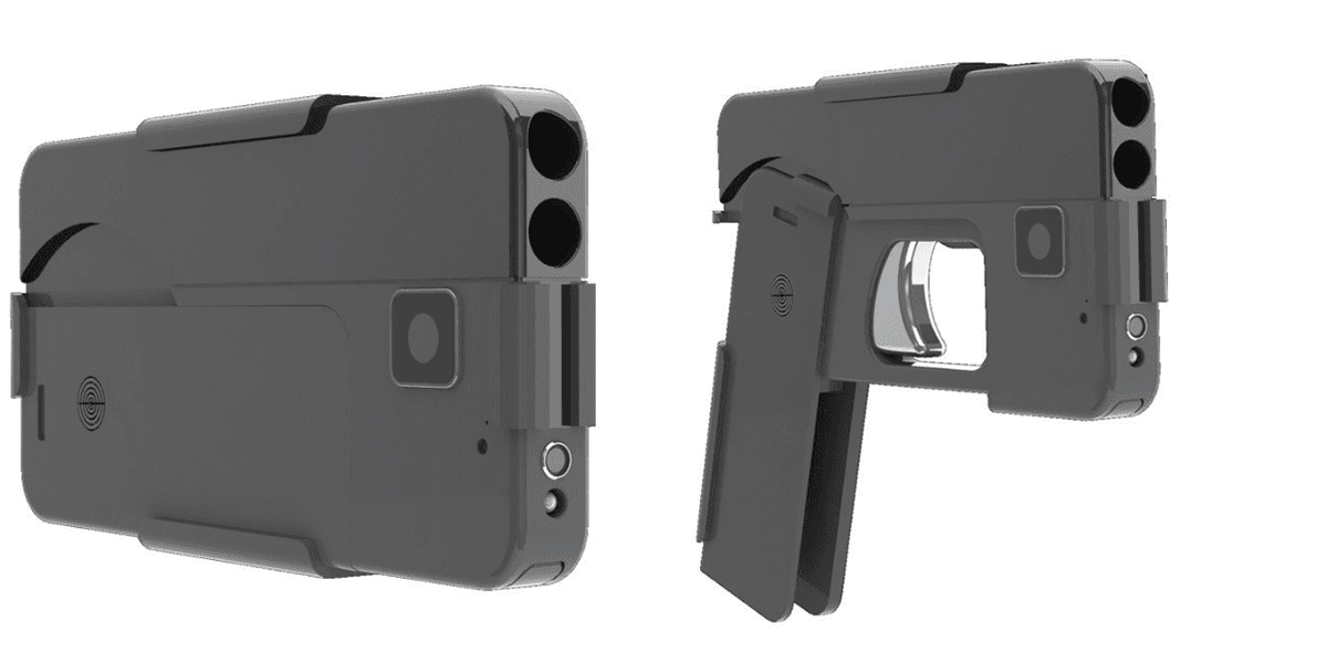 American Company Reveals Double-Barrel Handgun That Looks Like a Smartphone