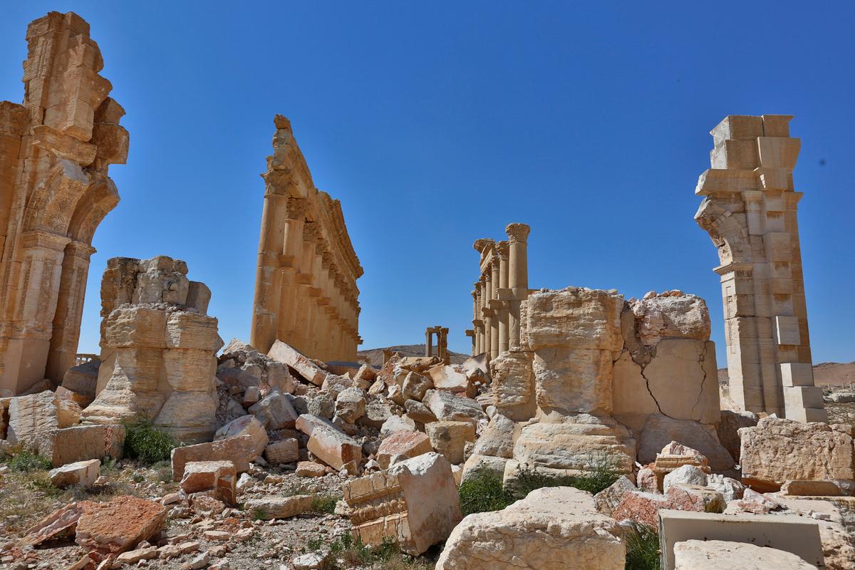 Syria’s Palmyra: Ghost Town Bearing Scars of ISIS Destruction