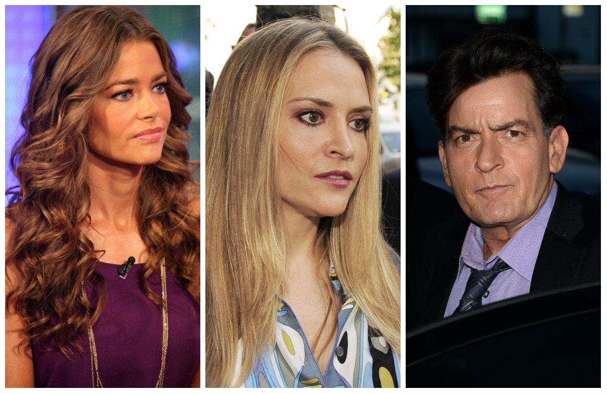Charlie Sheen’s Ex-wives, Denise Richards and Brooke Mueller, Strategize to Get More Child Support