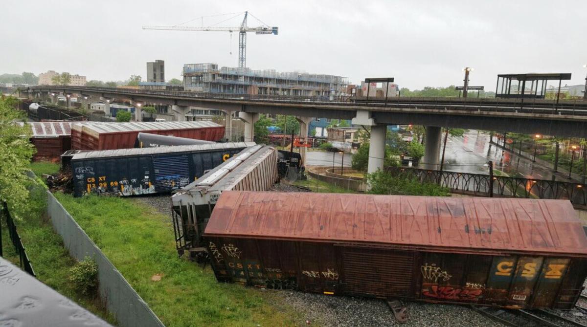 Train Derails in Washington, DC; Leaks Hazardous Chemical