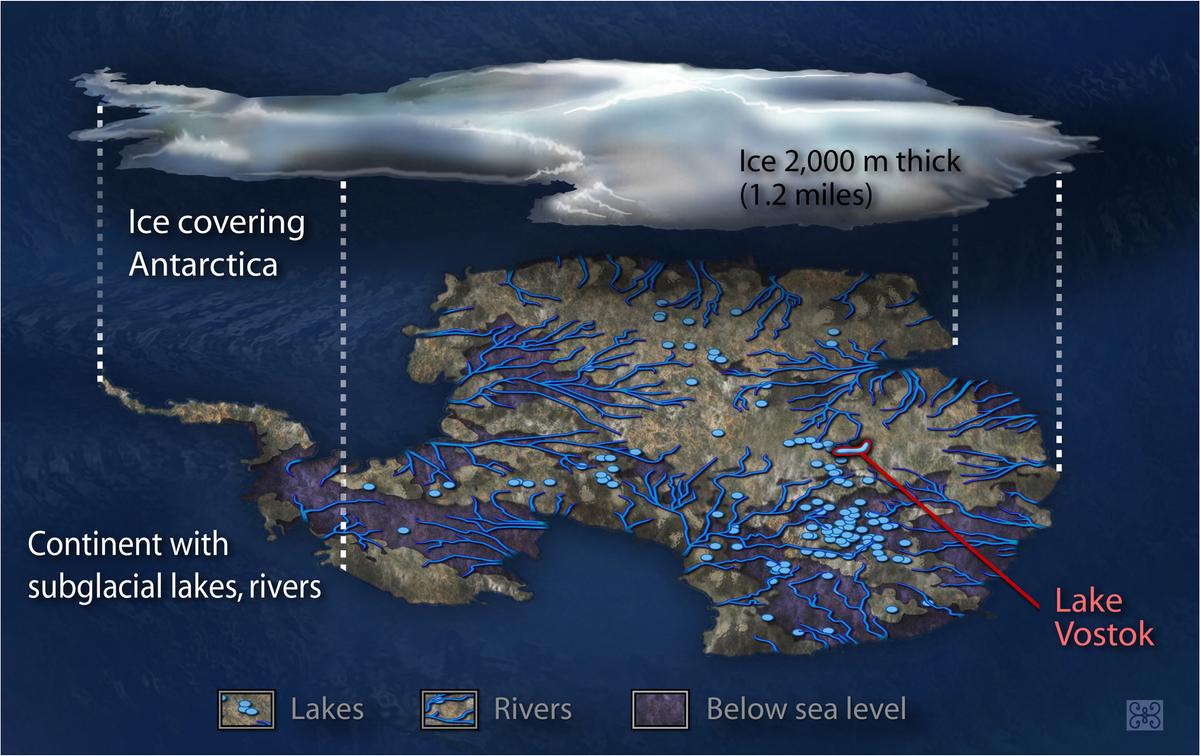 New Landscape Explored Beneath the Ice of Antarctica