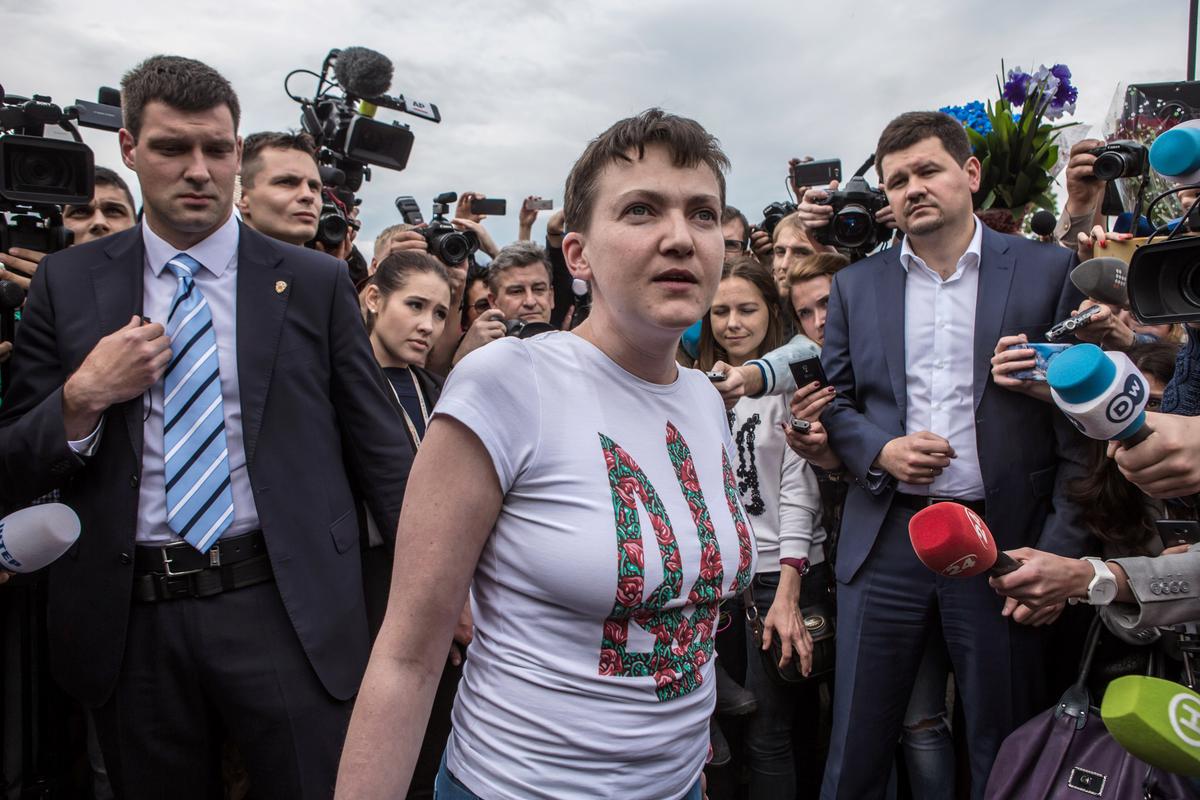 Russia Releases Jailed Ukrainian Pilot