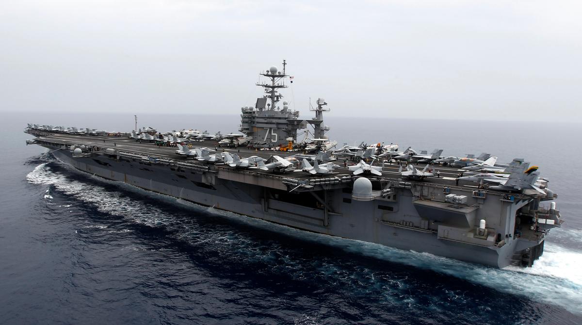 USS Harry Truman Hits ISIS: For First Time Since 2003, US Launches Airstrikes from Mediterranean Sea