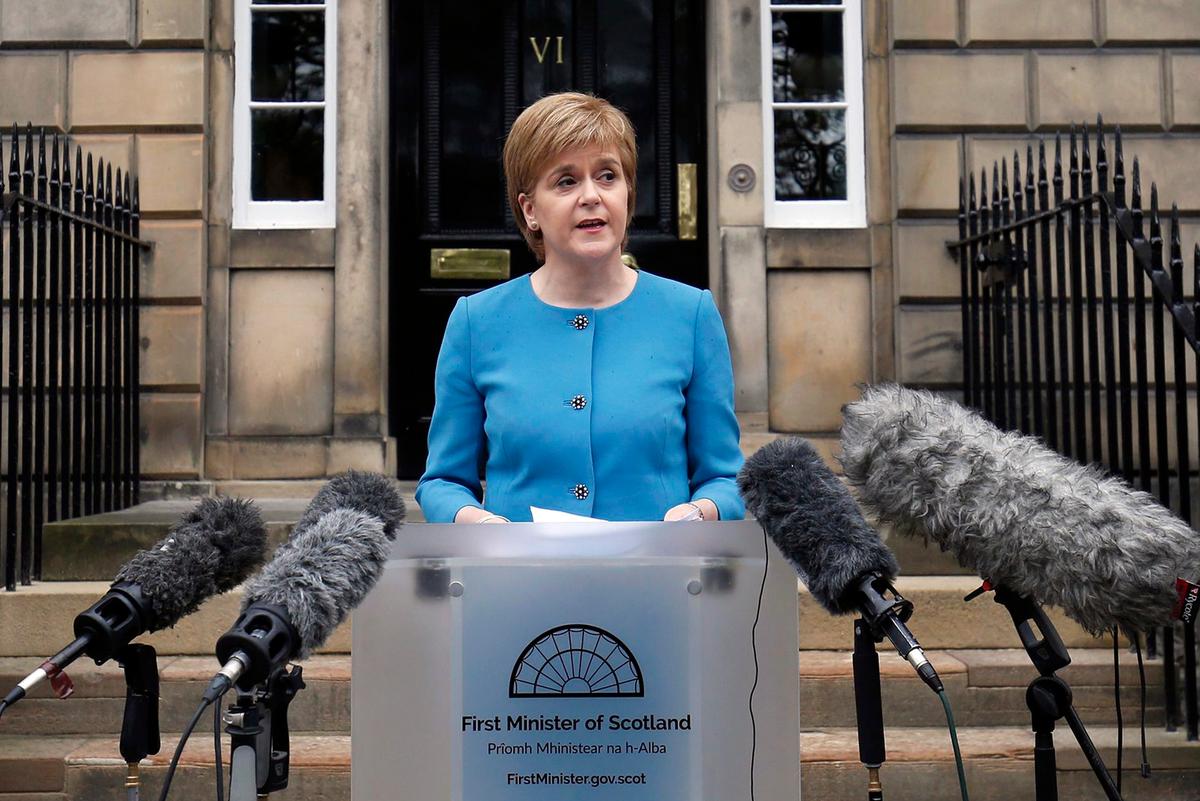 Scottish Leader May Try to Block ‘Brexit’ as Turmoil Spreads