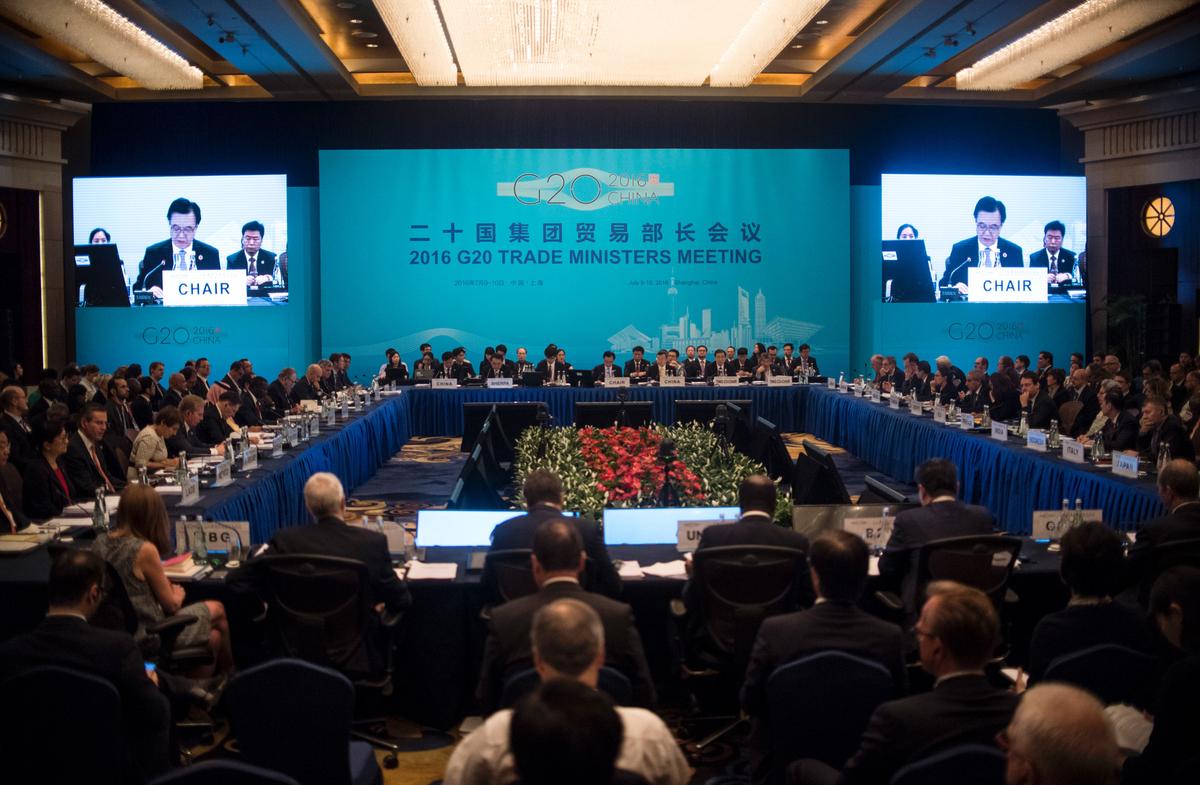 G20 Ministers Call for Rolling Back of Anti-Trade Measures