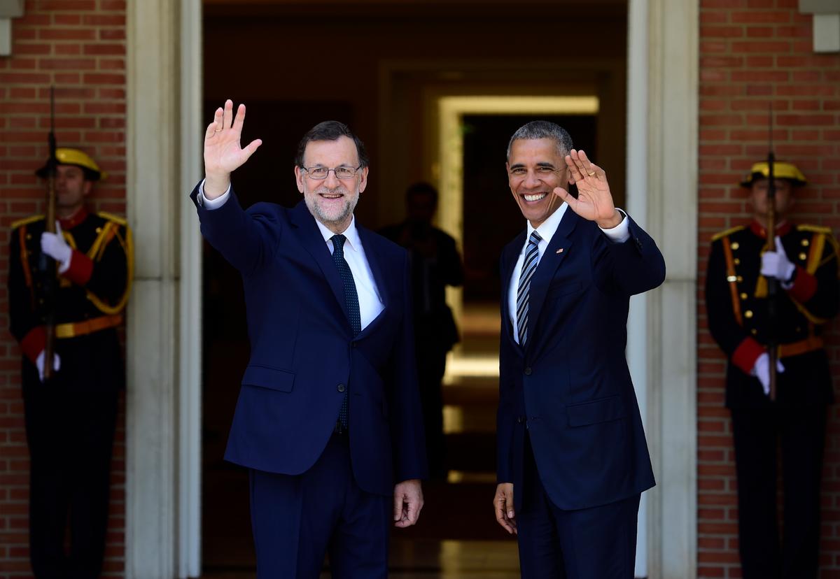 Obama Rushes Through First Presidential Visit to Spain