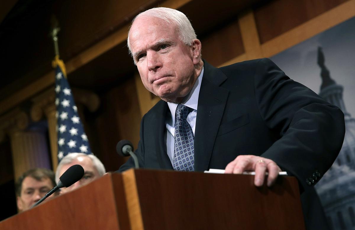 John McCain Says He Delivered Trump-Russia Dossier to FBI Director