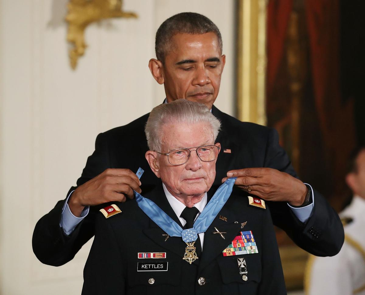 Medal of Honor Awarded to Vietnam Veteran Charles Kettles