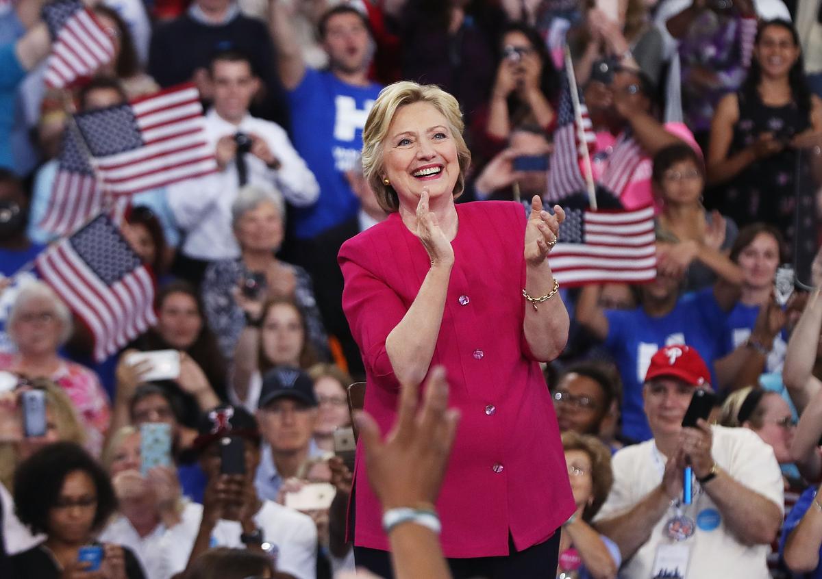 Clinton’s Post-Convention Bump Puts Her Well Ahead of Trump Now