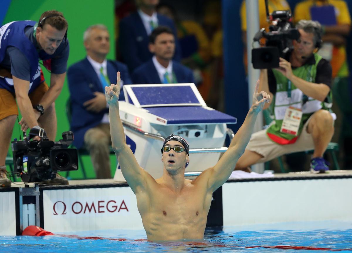 Phelps Wins Olympic Gold Medals No. 20 and 21 in Rio