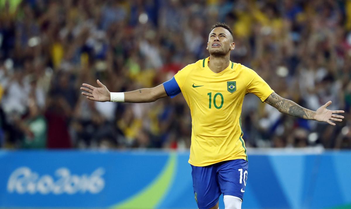 Neymar Kick Is Gold, Giving Brazil 1st Olympic Soccer Title