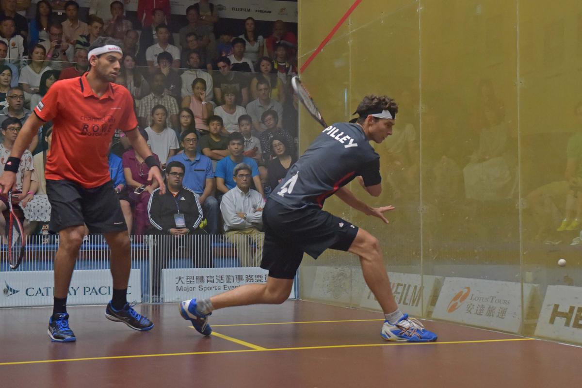 Cameron Pilley and Fares Dessouky Upset Top Seeds