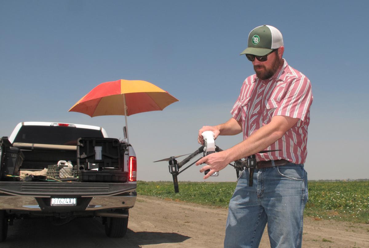 Drones Help California Farmers Beat the Drought