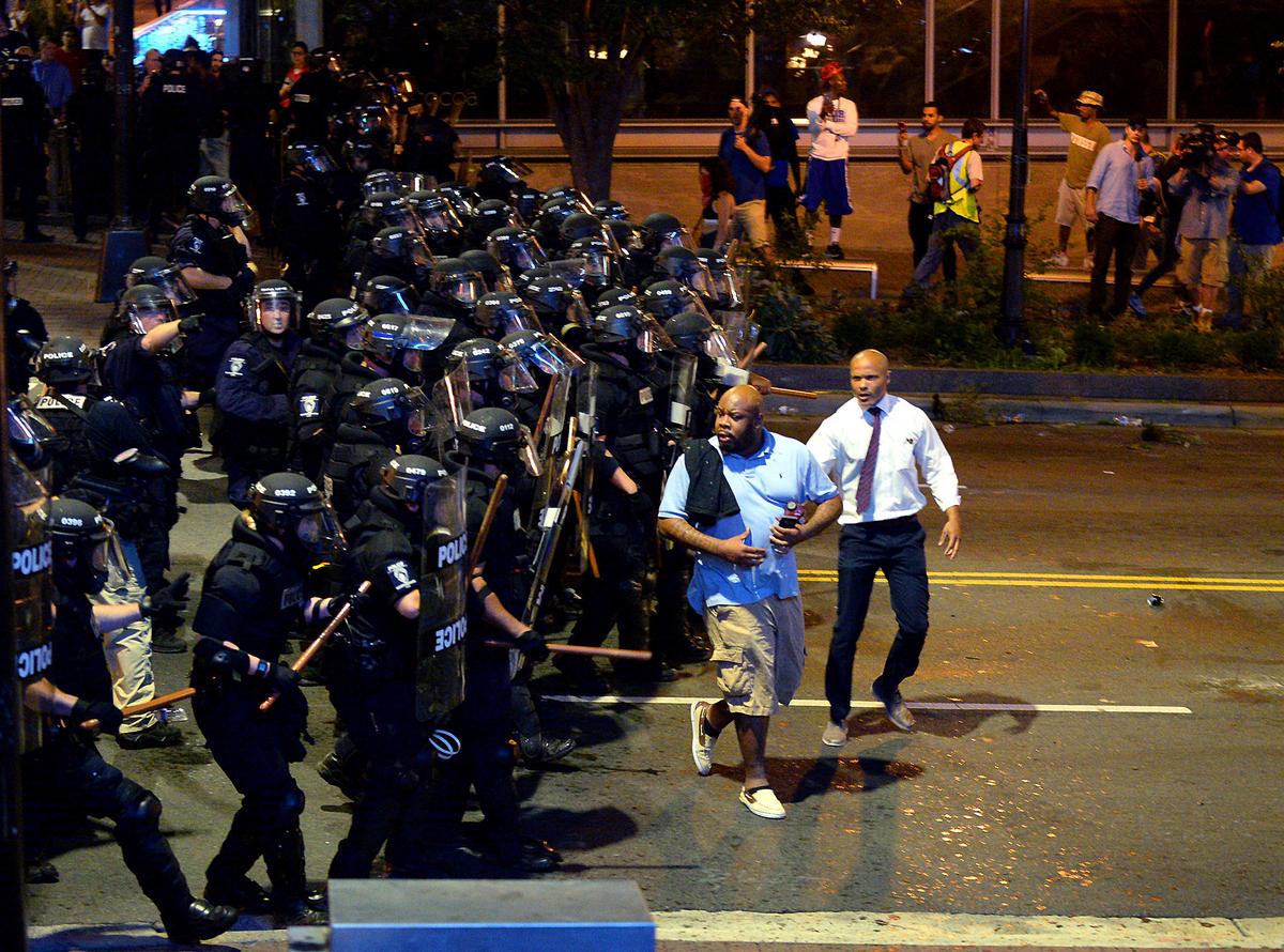 Charlotte Workers Asked to Stay Home After Night of Violence