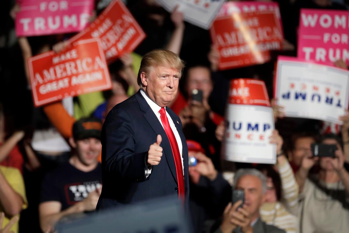 Polls Show Trump Catching Up to Clinton in NH