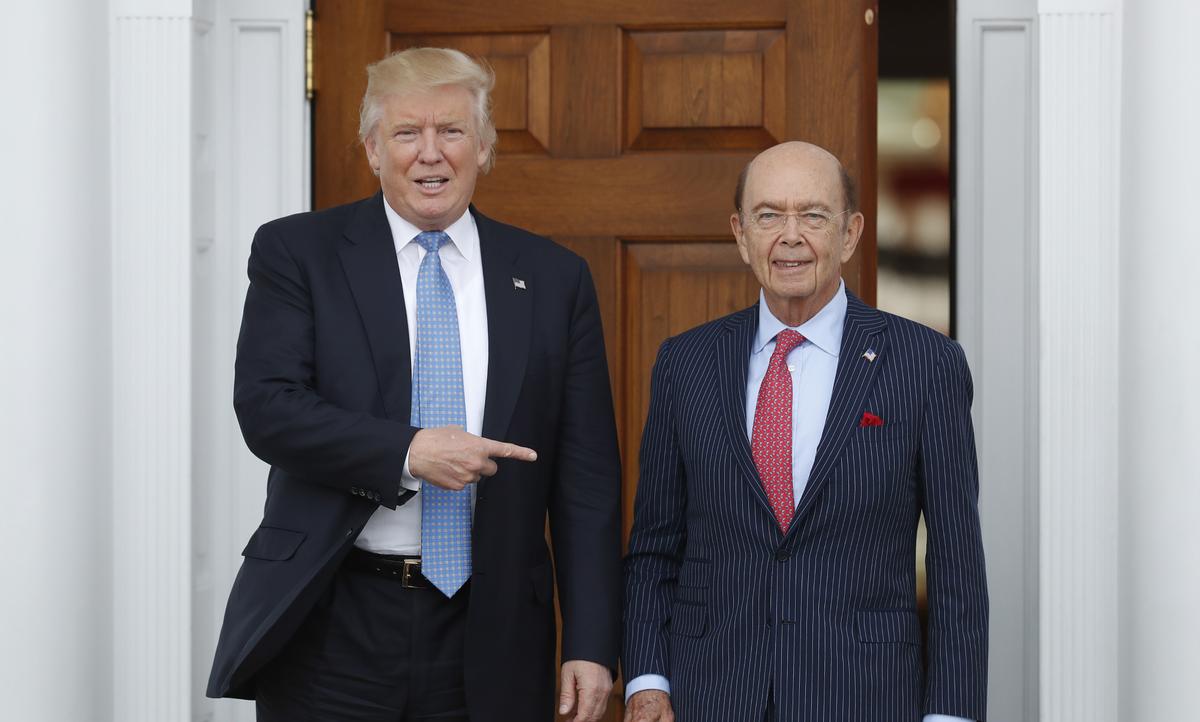 Trump Taps Billionaire Investor Ross for Commerce Secretary