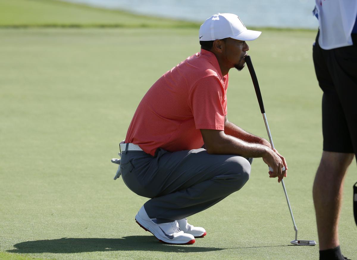 Which Woods Shows Up This Week?  Tiger Paws or Pause