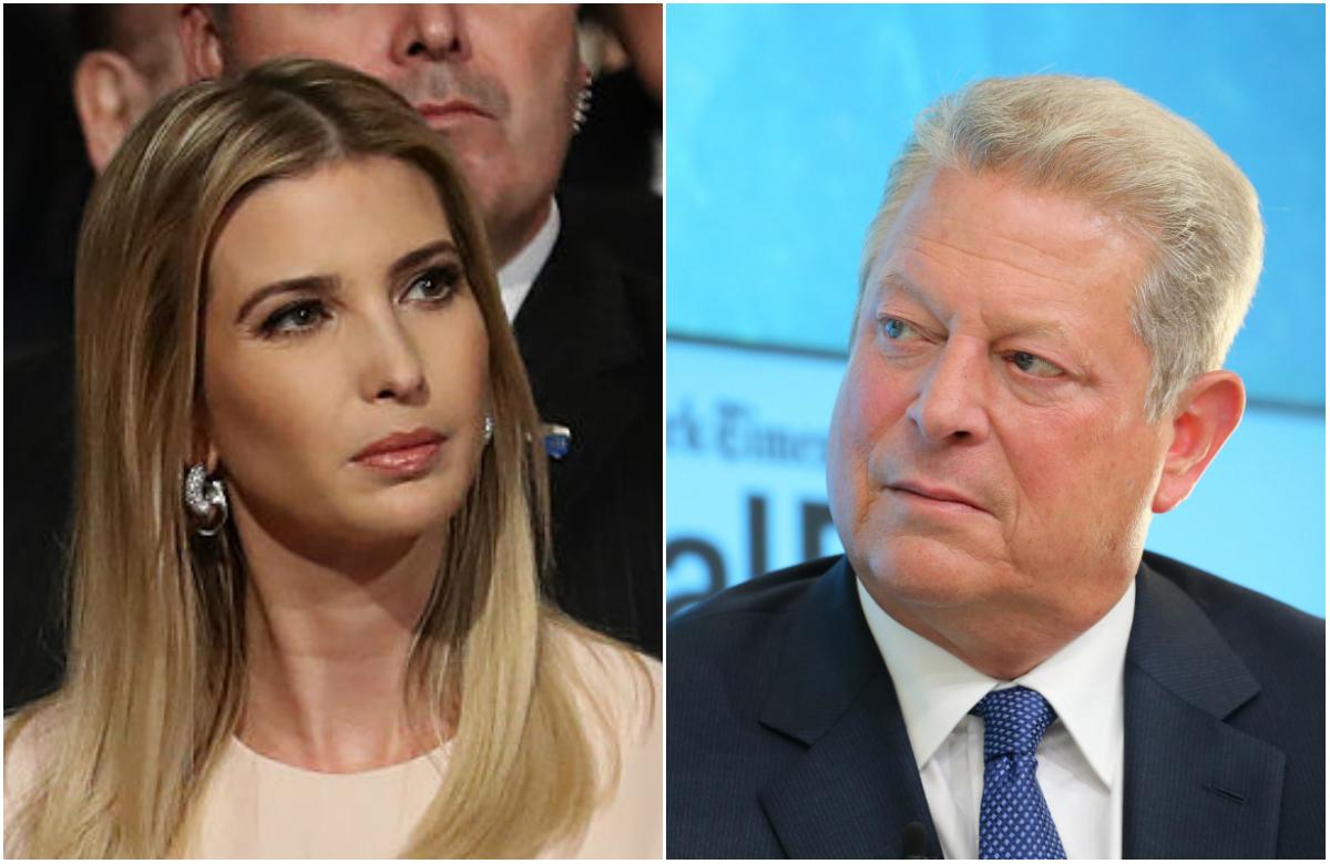 Ivanka Trump Meets With Former Vice President Al Gore