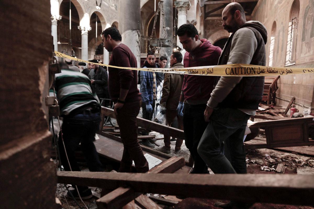 ISIS Claims Responsibility for Egypt Church Bombing