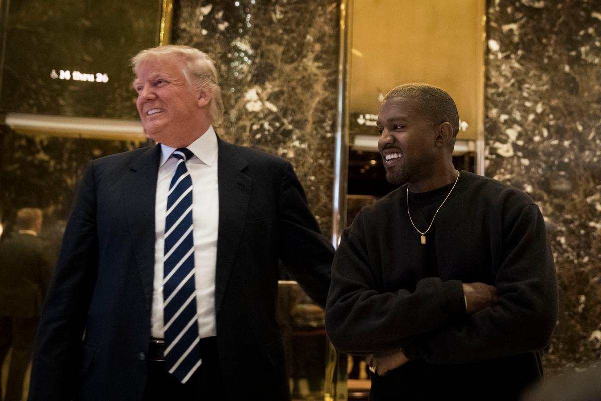 Kanye West Visits Trump, Who Calls Musician a ‘Good Man’