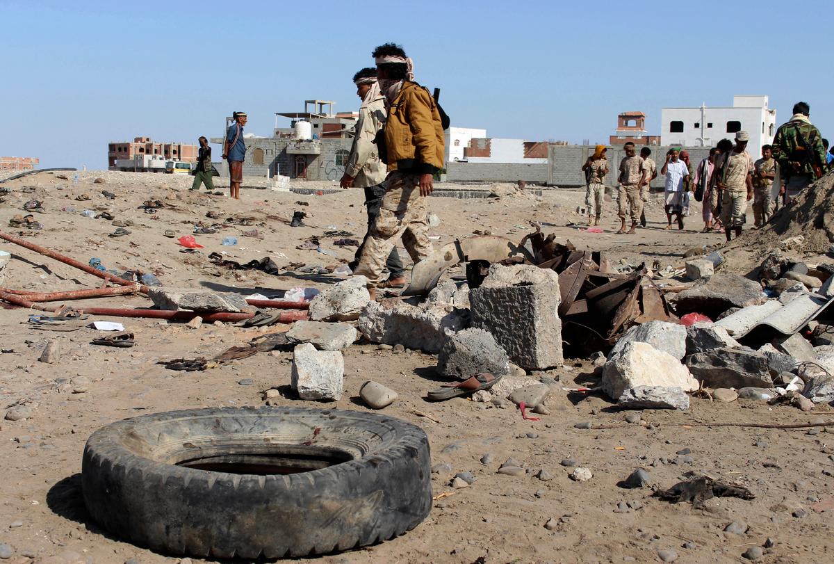 Blast Kills at Least 52 Outside Yemen Military Camp