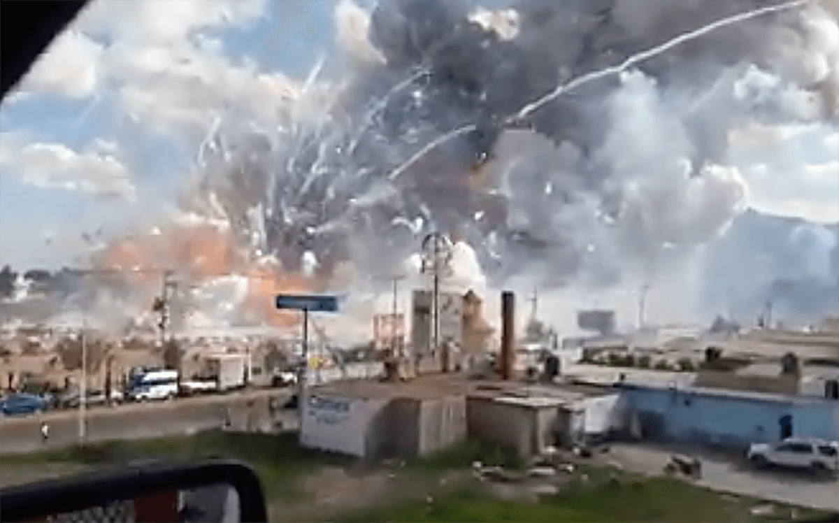 Massive Fireworks Market Blast Kills at Least 29 in Mexico