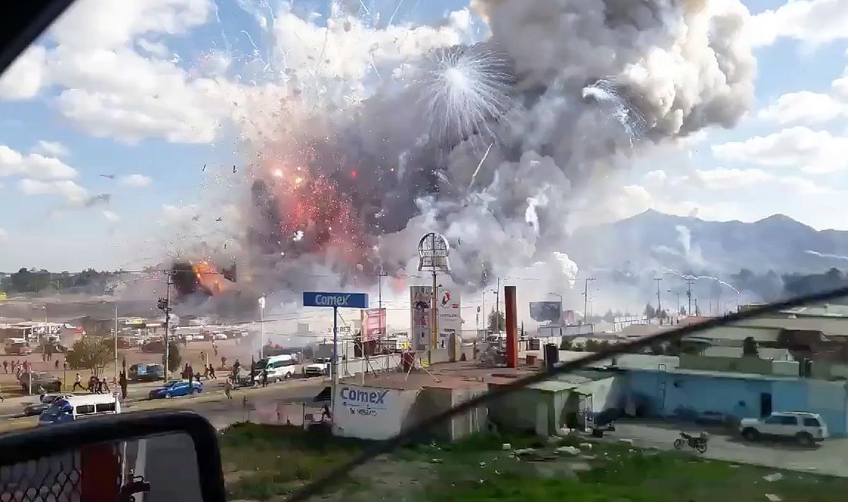 Deadly Mexico Fireworks Blast Hit Market Packed for Holidays