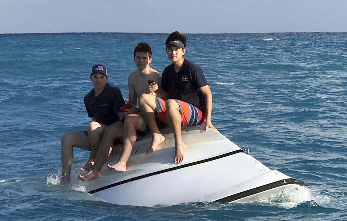 California Teens Rescued After Boat Capsizes in Florida Keys