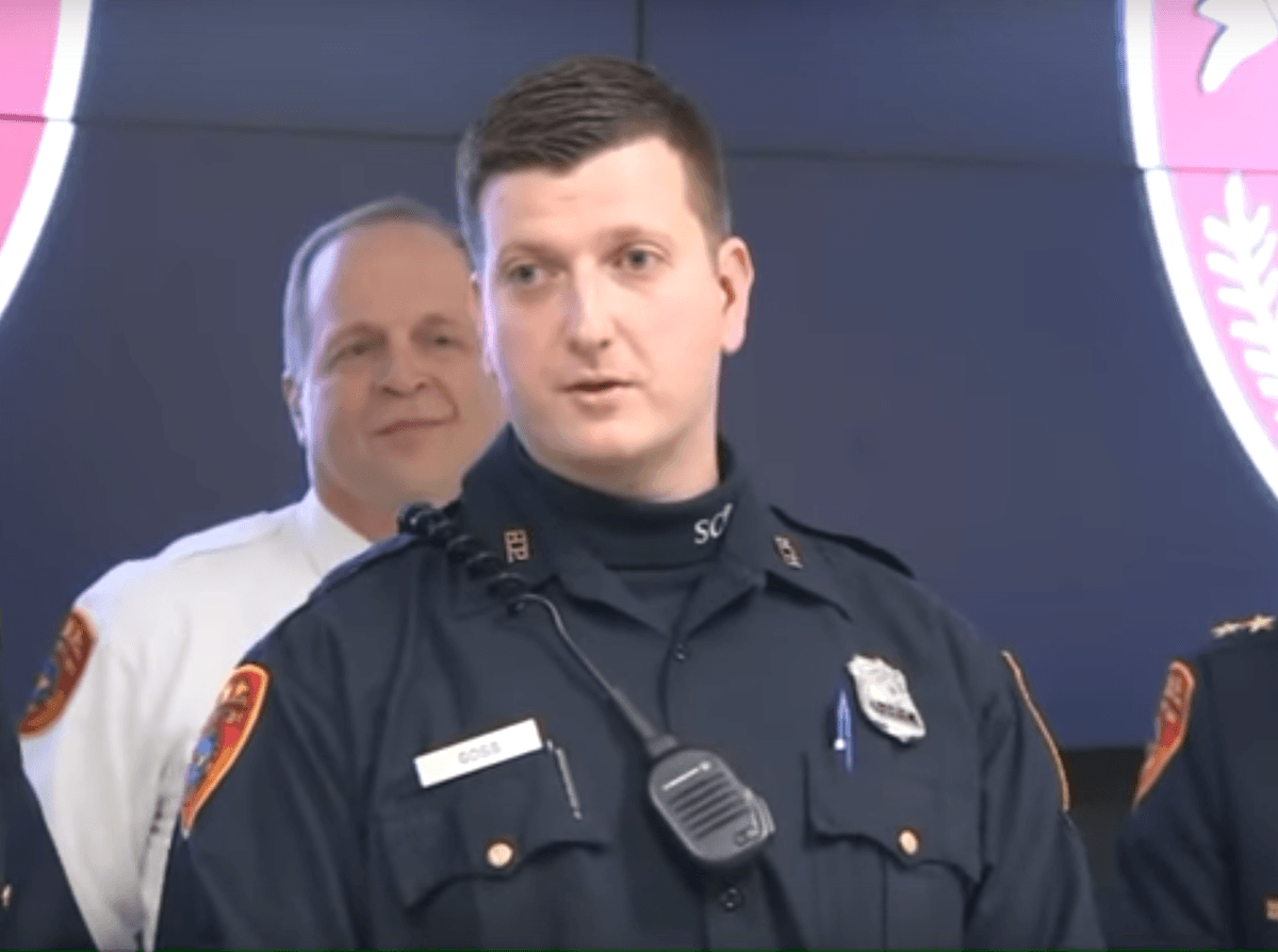 Officer Dives Into Moving Car When Driver Can’t Stop