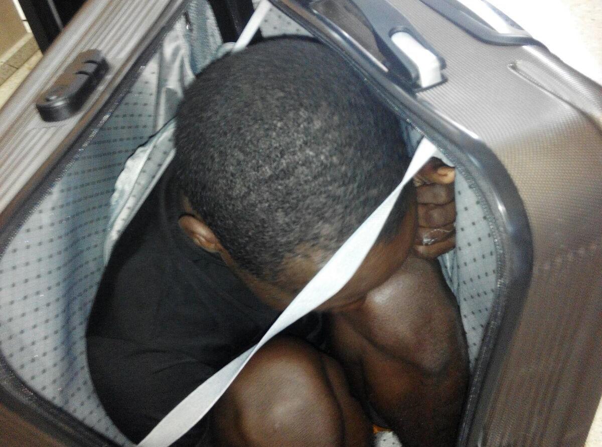 Border Guards in Spain Find Migrants Hidden in Suitcase, Car