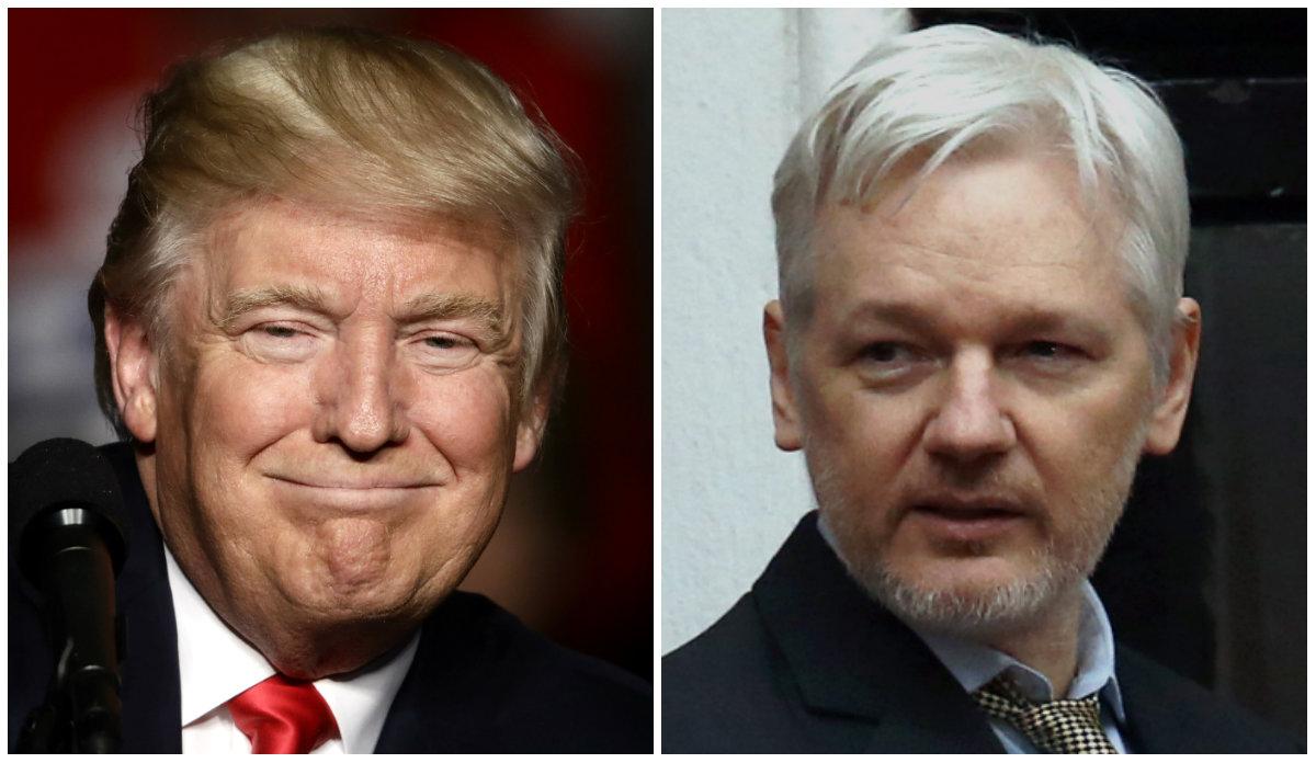 Trump Sides With Assange, Casting Doubt on US Intel Case on Hacking