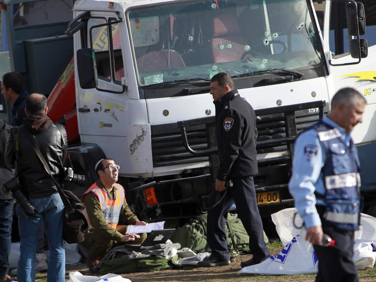 Palestinian Truck Attack Kills 4 Israelis in Jerusalem