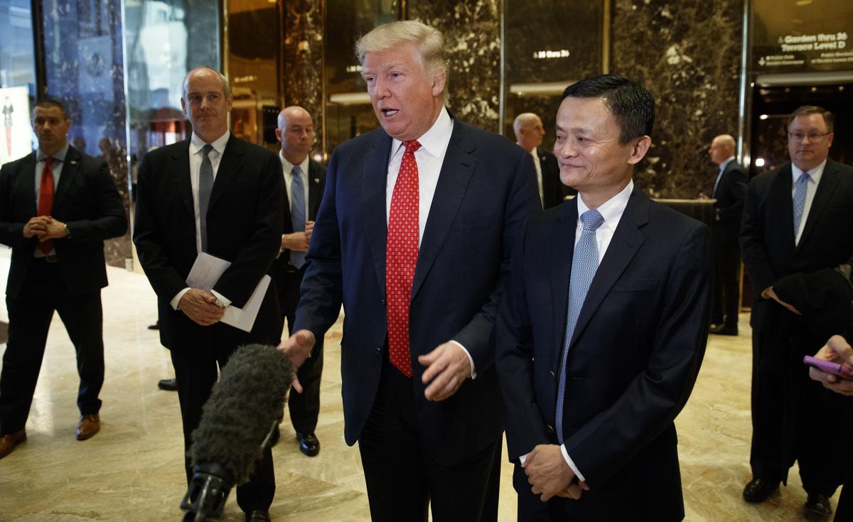 Trump to Work With Alibaba Founder for US Jobs
