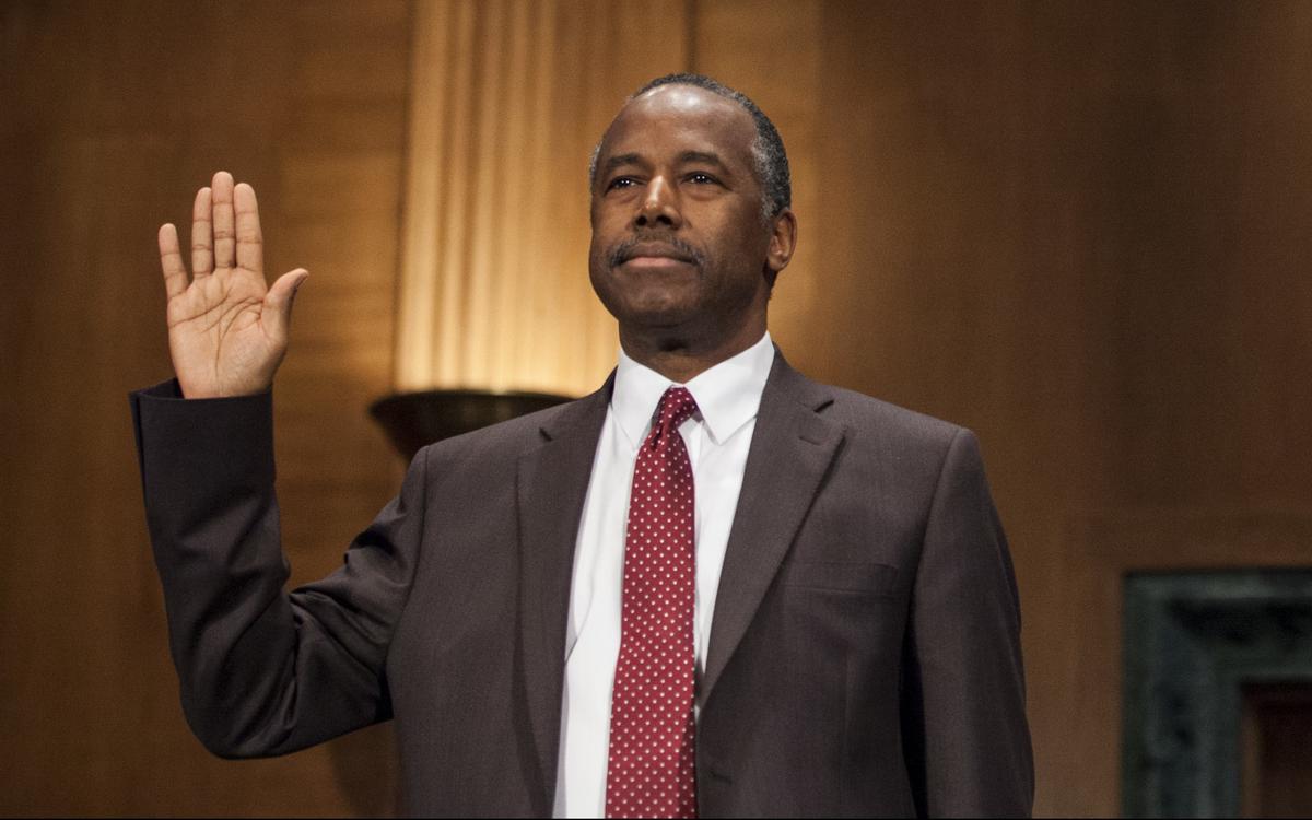 Carson Defends His Qualifications to Be Housing Chief