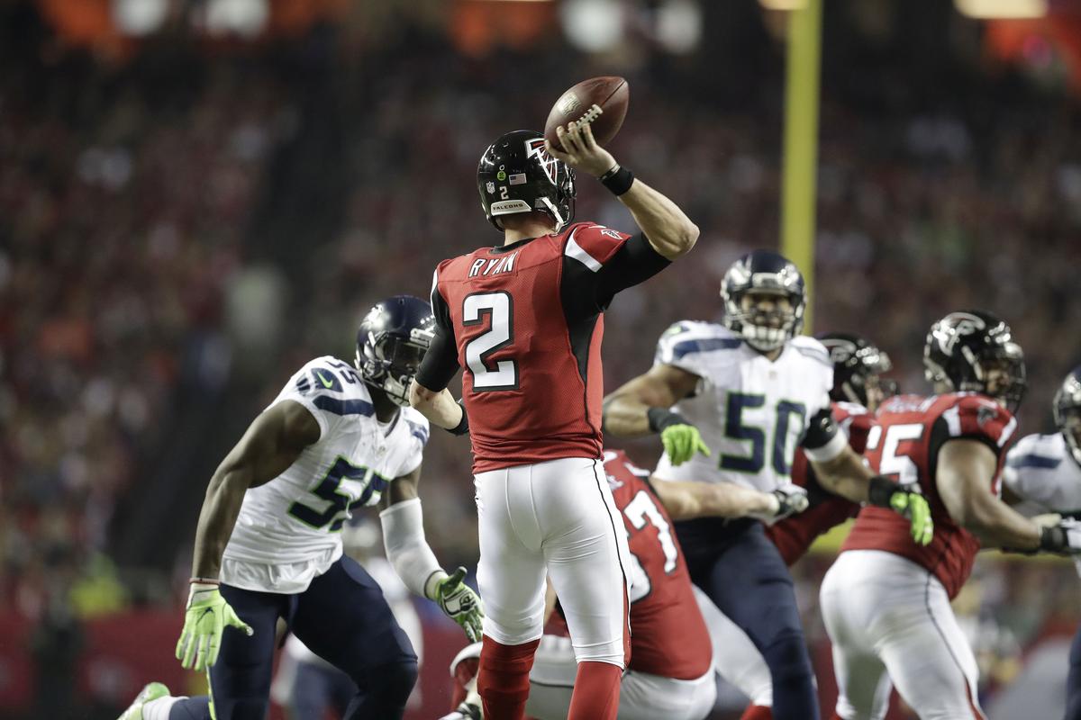 Ryan Leads Falcons to NFC Title Game, Beating Seattle 36-20