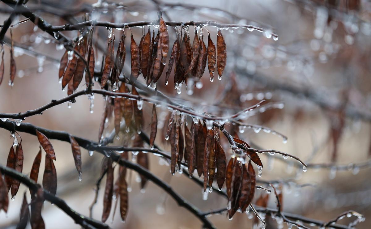 11,000 Without Power in Oklahoma After Ice Storm