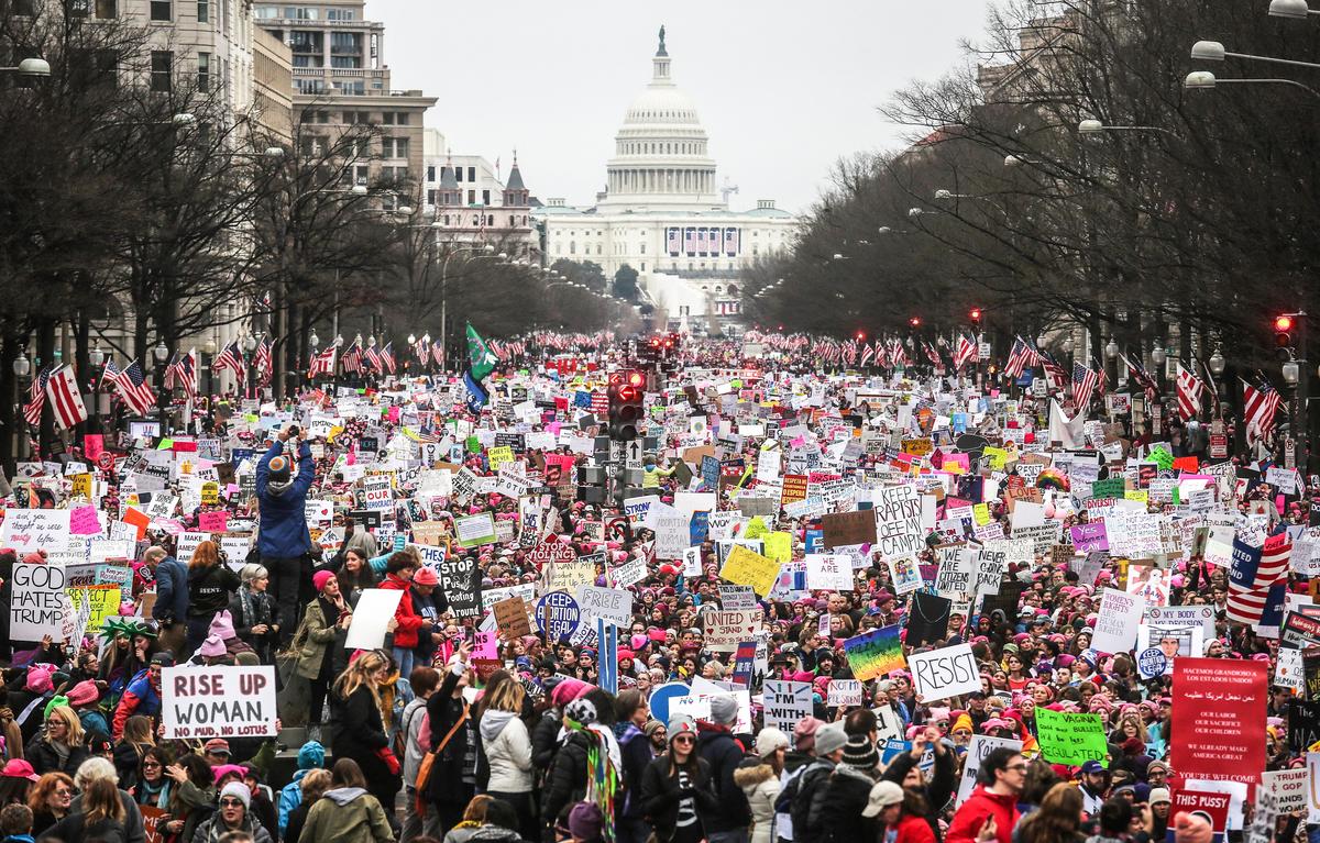 Women’s March Marks Beginning of Resistance to Trump