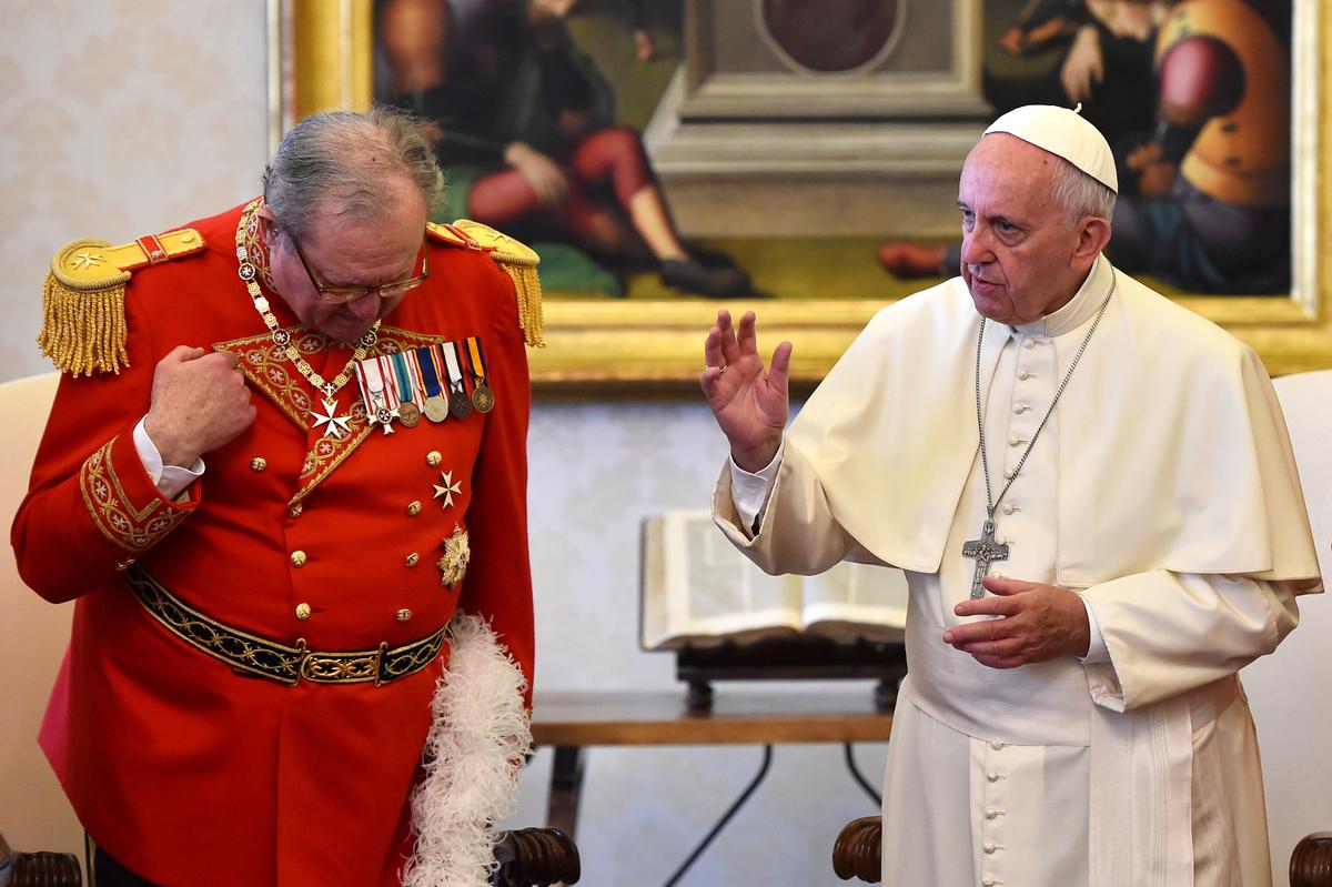 Pope Takes Over Knights of Malta Sparking Controversy Over Sovereignty