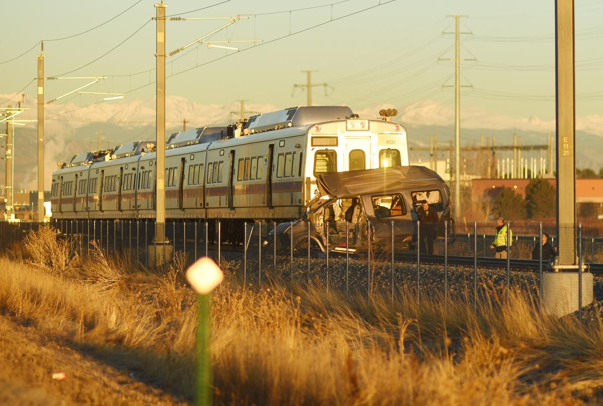 Cops: Denvers Airport Van-Train Crash May Have Been Intentional