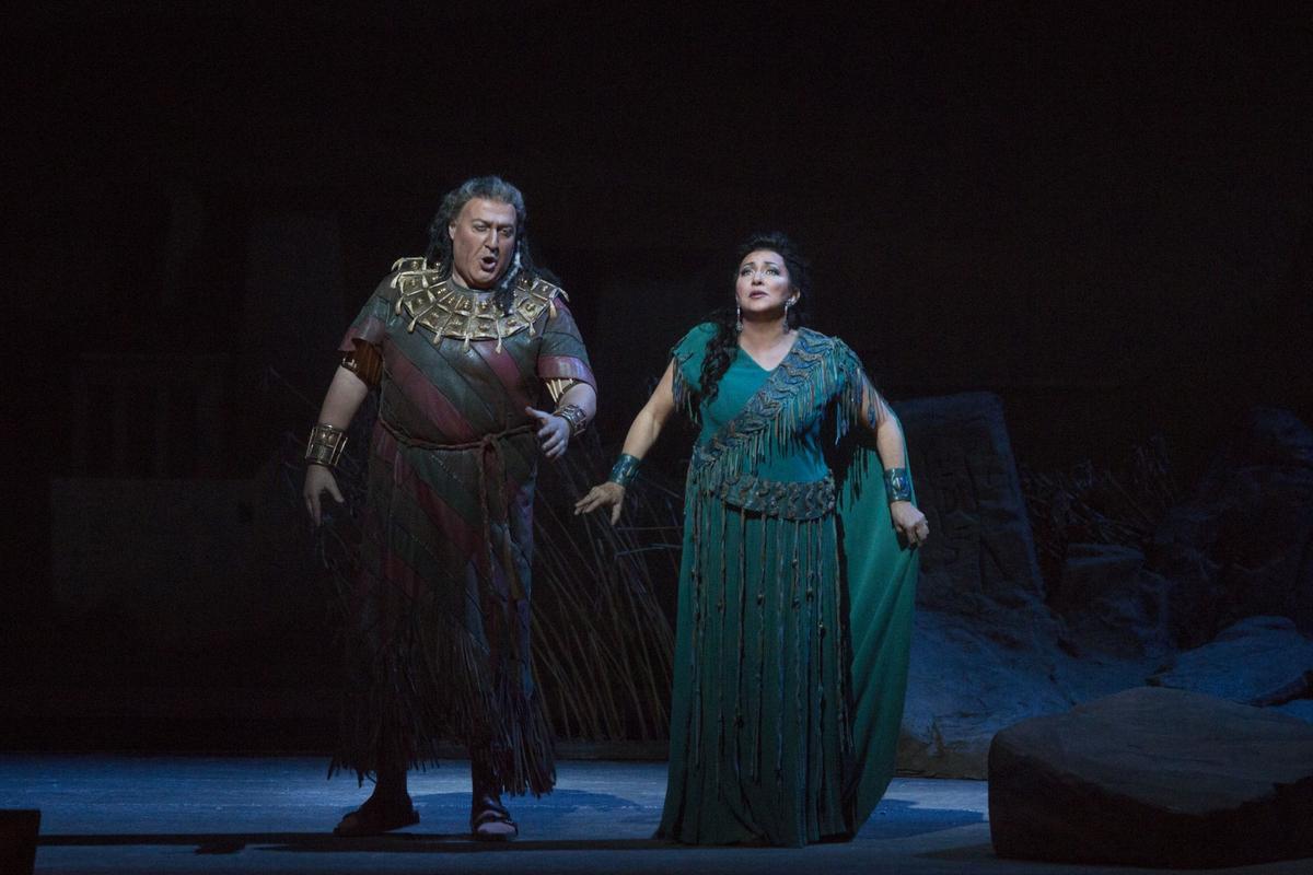 Krassimira Stoyanova as the Met’s Aida