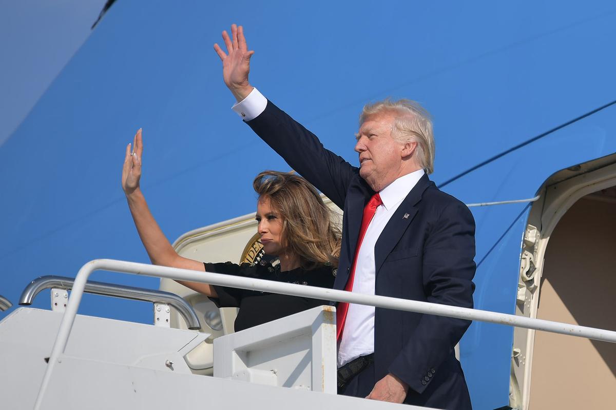 Trump Ends Nine-Day Overseas Trip With a Flourish, Emphasis on America First
