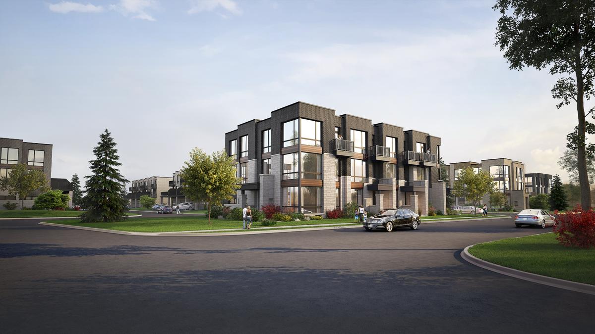 Abbey Lane Towns: Contemporary upscale townhouses in Markham