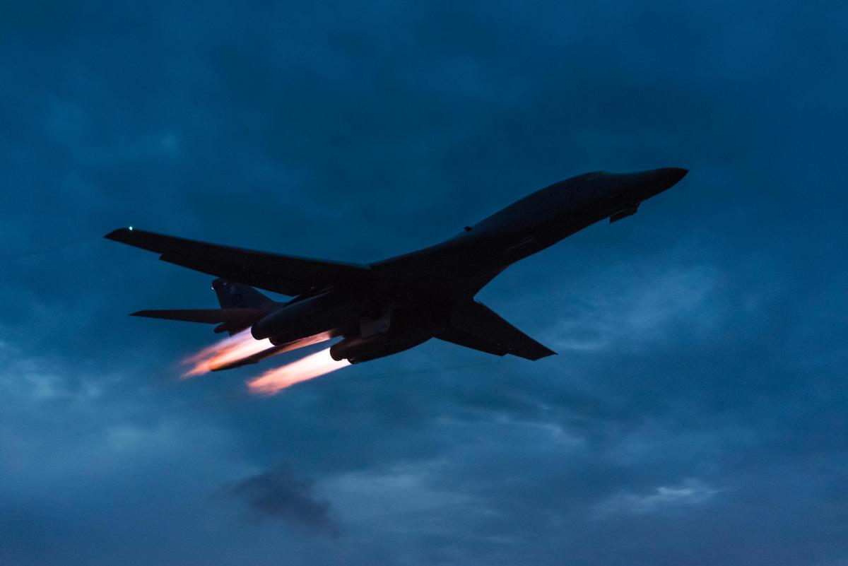 US Flies Bombers Over South China Sea