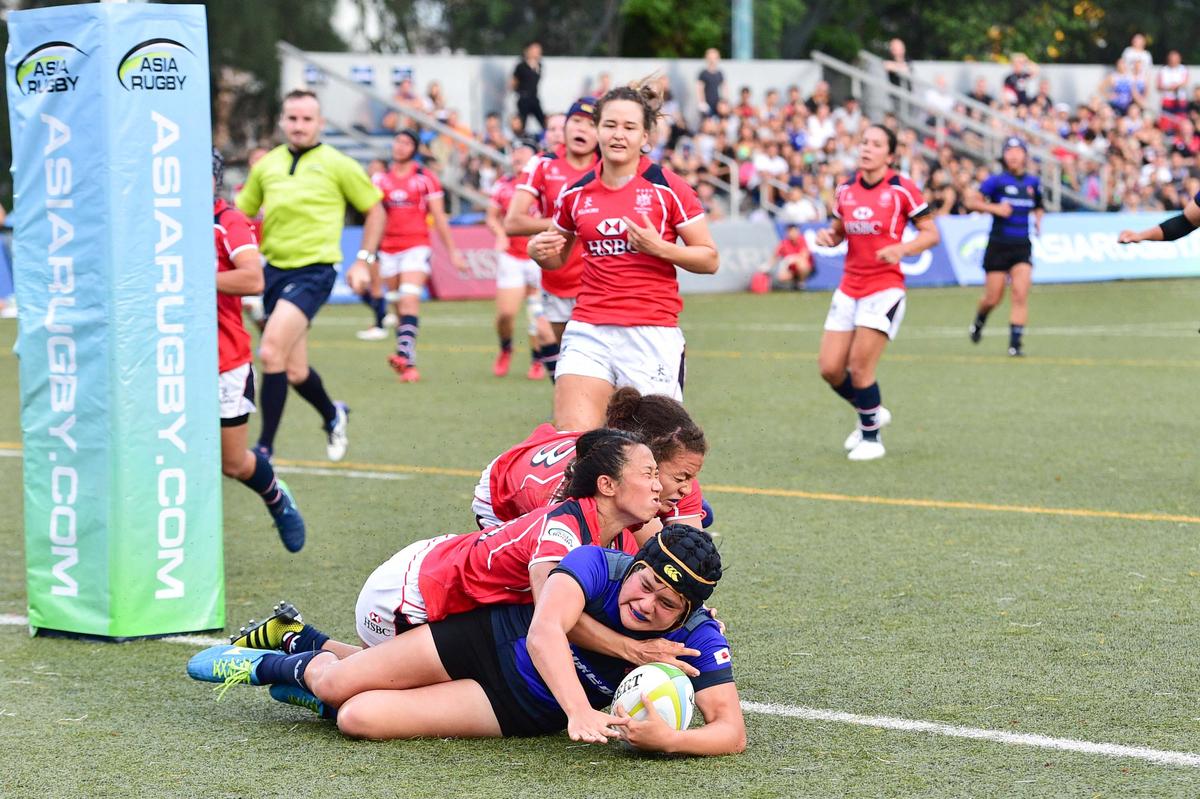 Japan Outclass Hong Kong to Win the Asian Women’s Rugby Championship