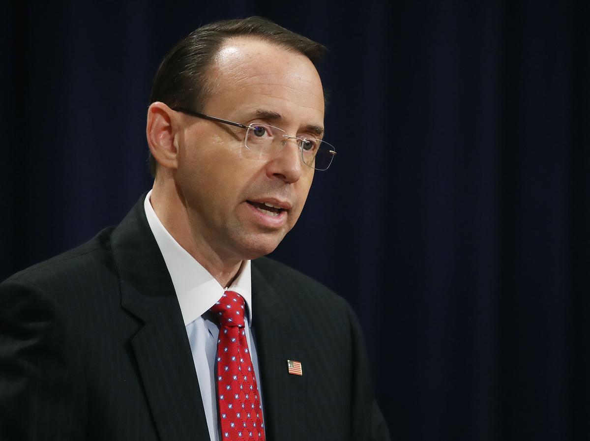 Rosenstein Undercuts Democrats’ Main Argument for ‘Obstruction’