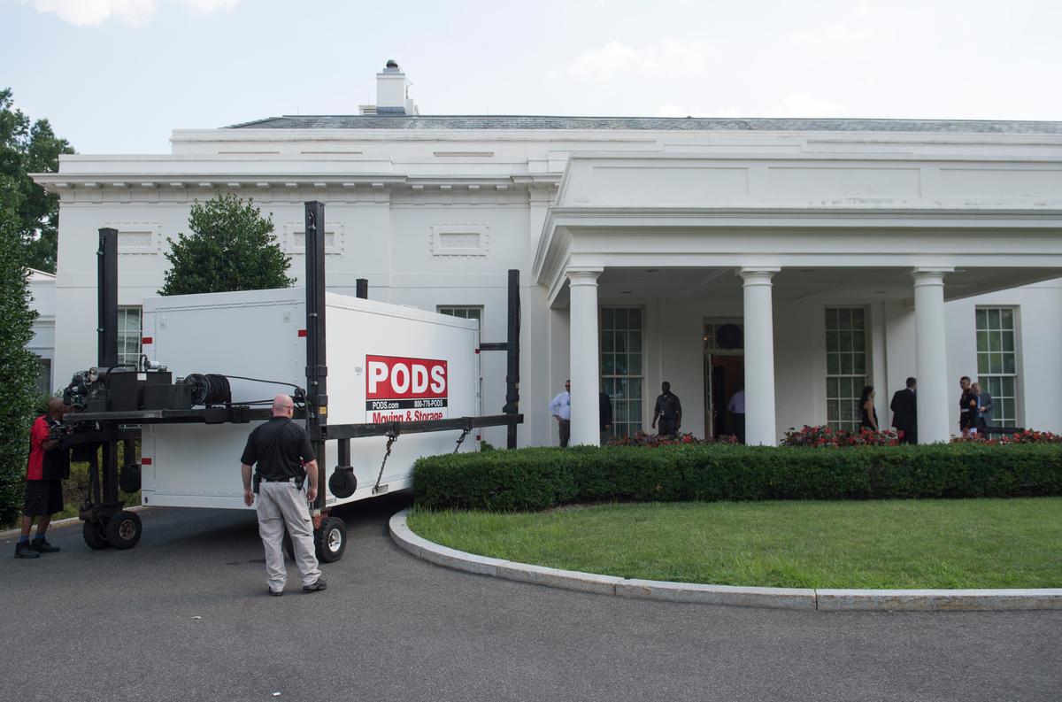 West Wing Staffers Move Out For Renovations