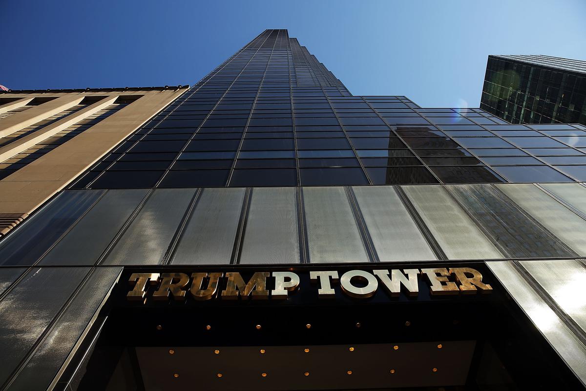 Trump Visits Trump Tower for First Time Since Presidency