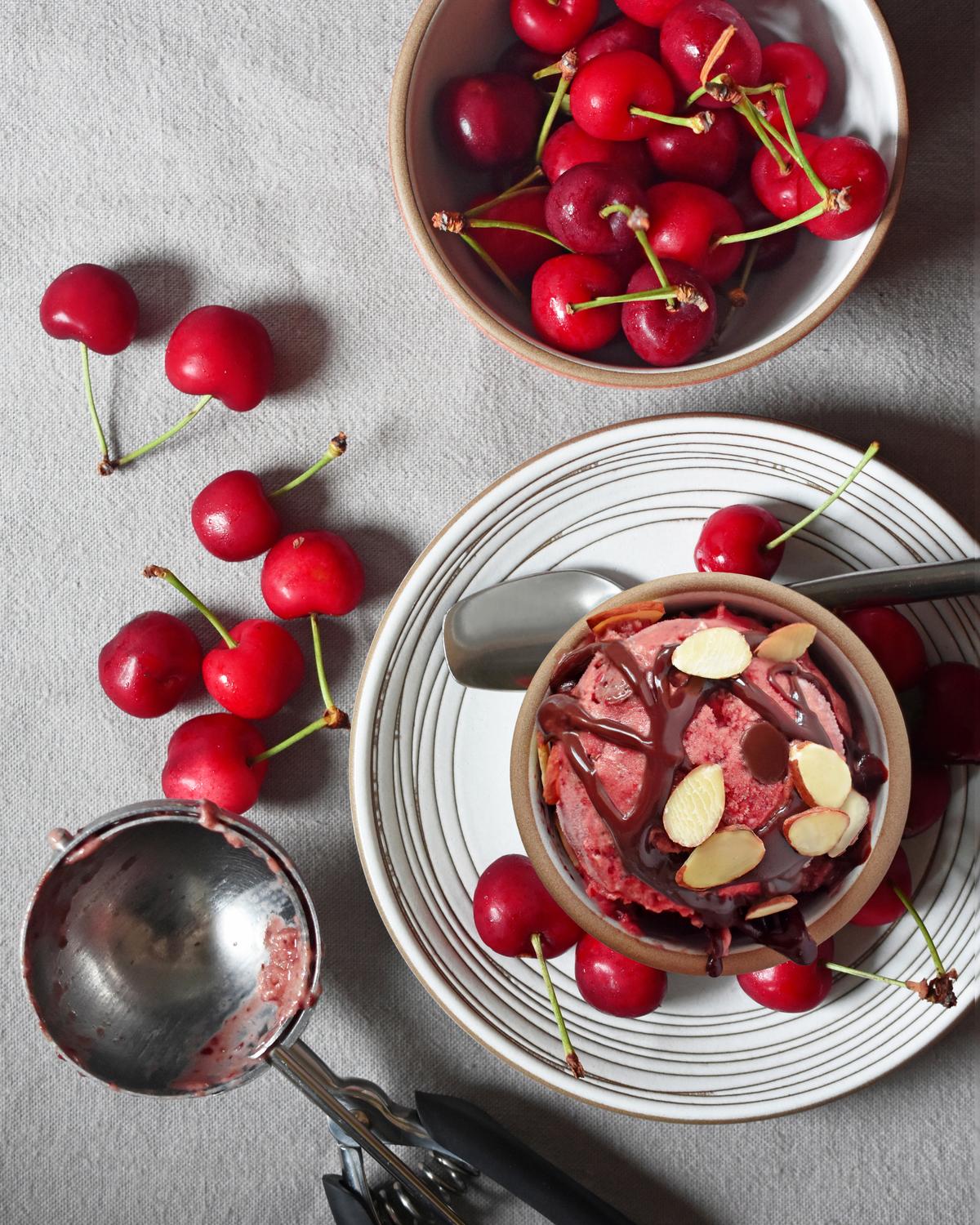 Cherry Chocolate Chip Ice Cream