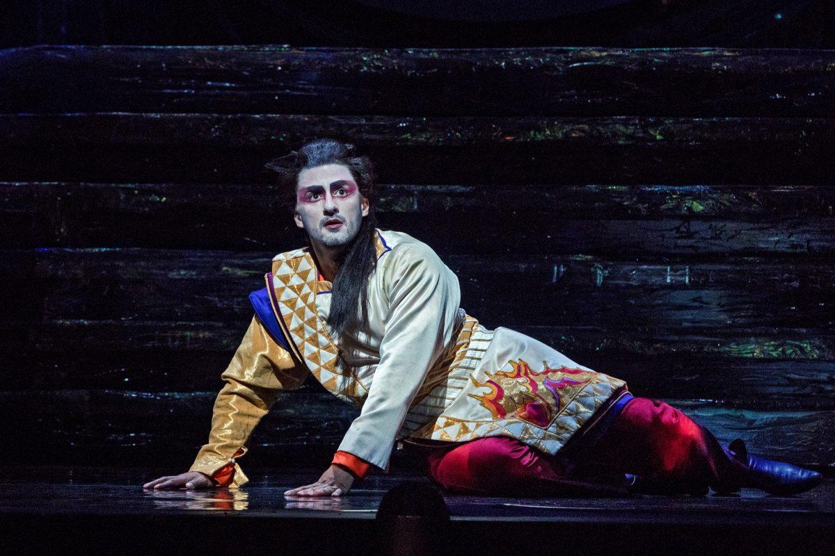 Charles Castronovo as Tamino in Mozart's "Die Zauberflöte." (Richard Termine/Metropolitan Opera)