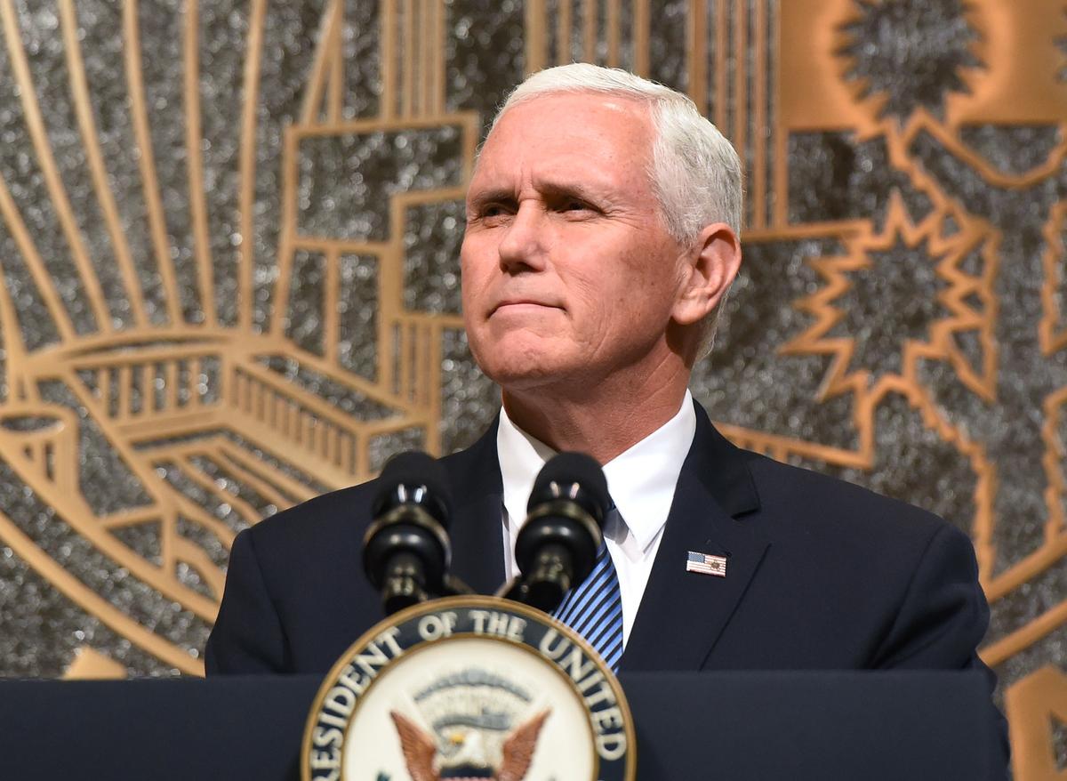 VP Mike Pence Walks Out of NFL Game After Players Kneel During Anthem